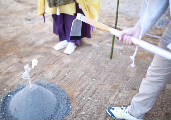 地鎮祭・着工